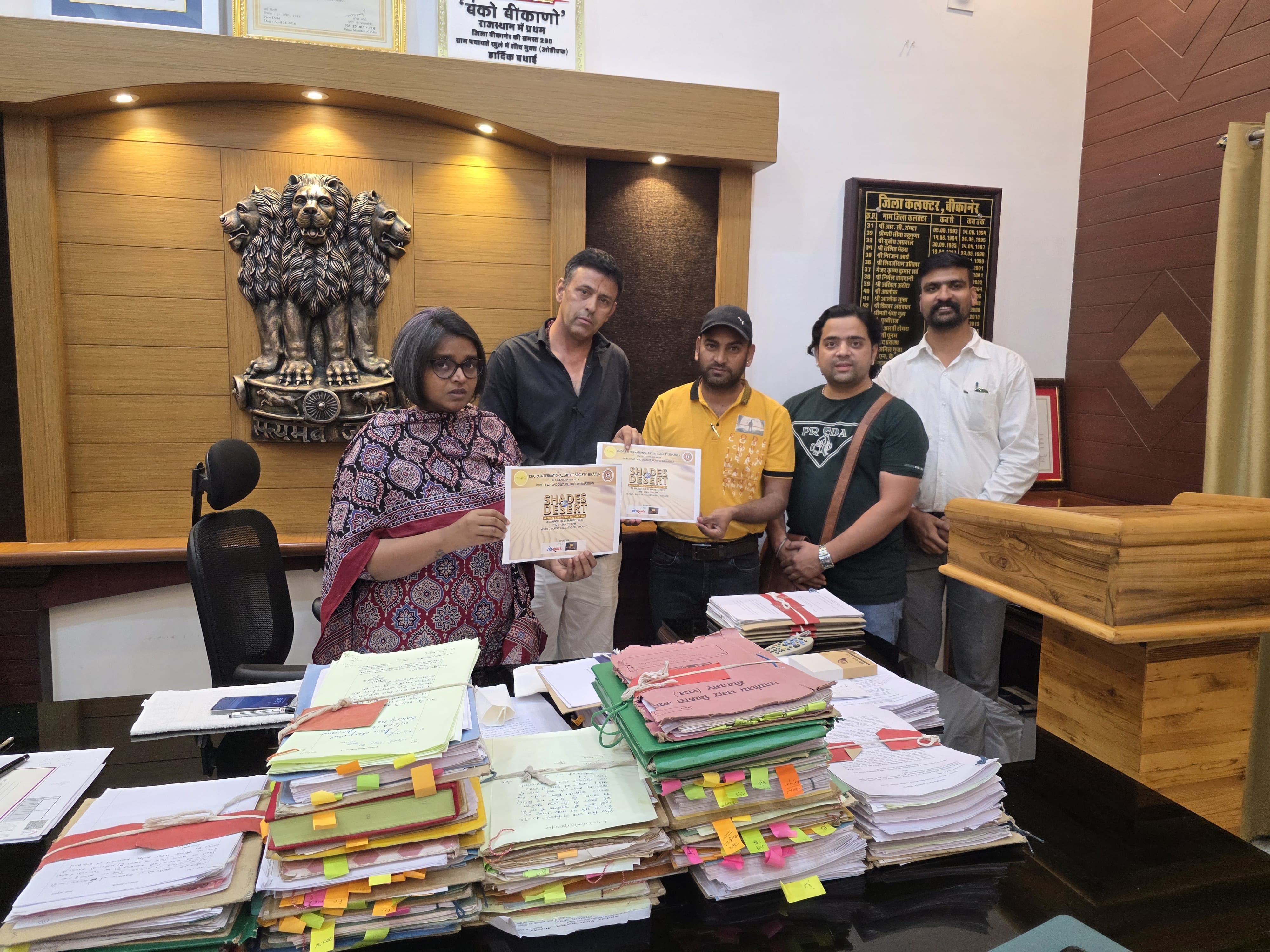तीन दिवसीय कला शिविर 'शेड्स ऑफ़ डेजर्ट' का आयोजन कल से 